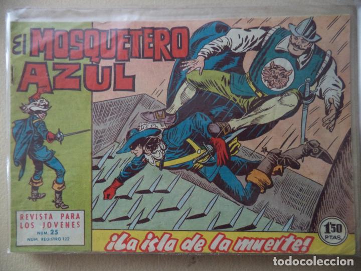Tebeos: EL MOSQUETERO AZUL N&ordm; 25 ORIGINAL - Foto 1