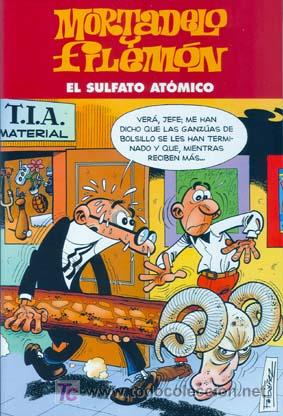 Tebeos: MORTADELO Y FILEMON EL SULFATO ATOMICO - Foto 1