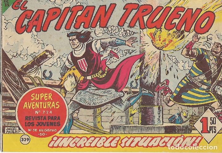 Tebeos: SUPER AVENTURAS N&ordm; 724 (1963)