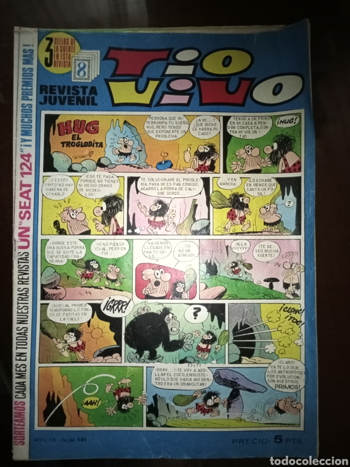 Tebeos: T&iacute;o Vivo 485 cj60 - Foto 1