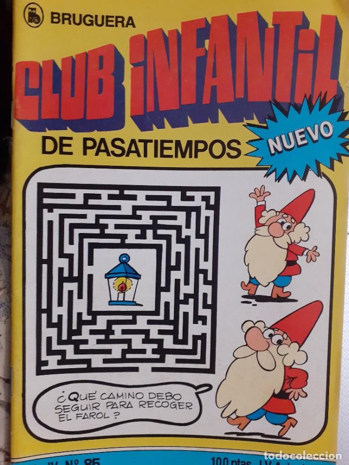 Tebeos: CLUB INFANTIL DE PASATIEMPOS-BRUGUERA - N&ordm; 85 - RICARDO OLIV&Aacute;N-JAN-&Uacute;NICO EN TC-BUENO-LEAN-3173