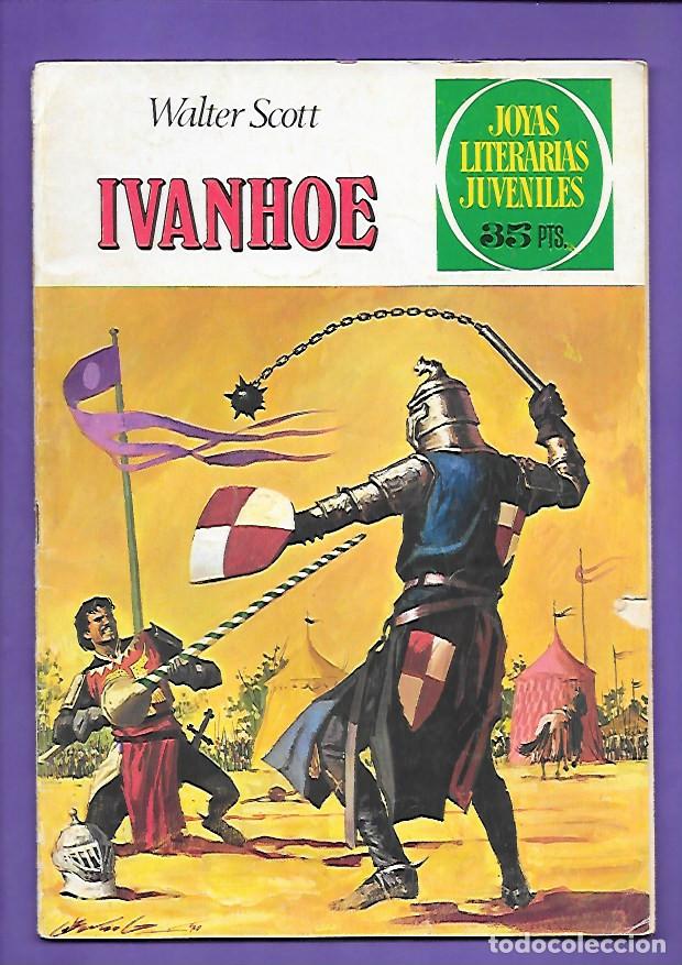Tebeos: JOYAS LITERARIAS JUVENILES NUMERO  16 IVANHOE - Foto 1