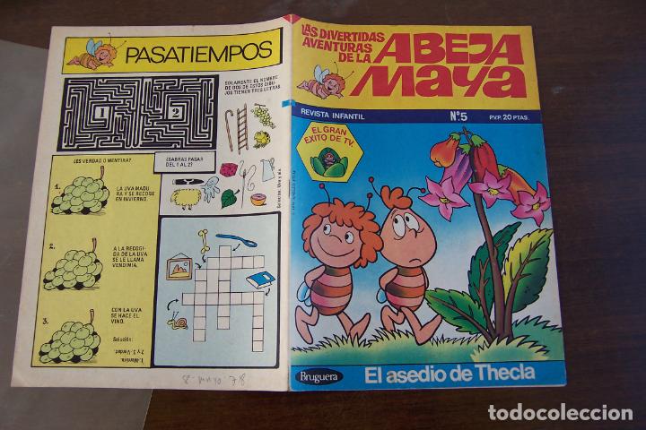 Tebeos: bruguera,- abeja maya n&ordm; 5 - Foto 1