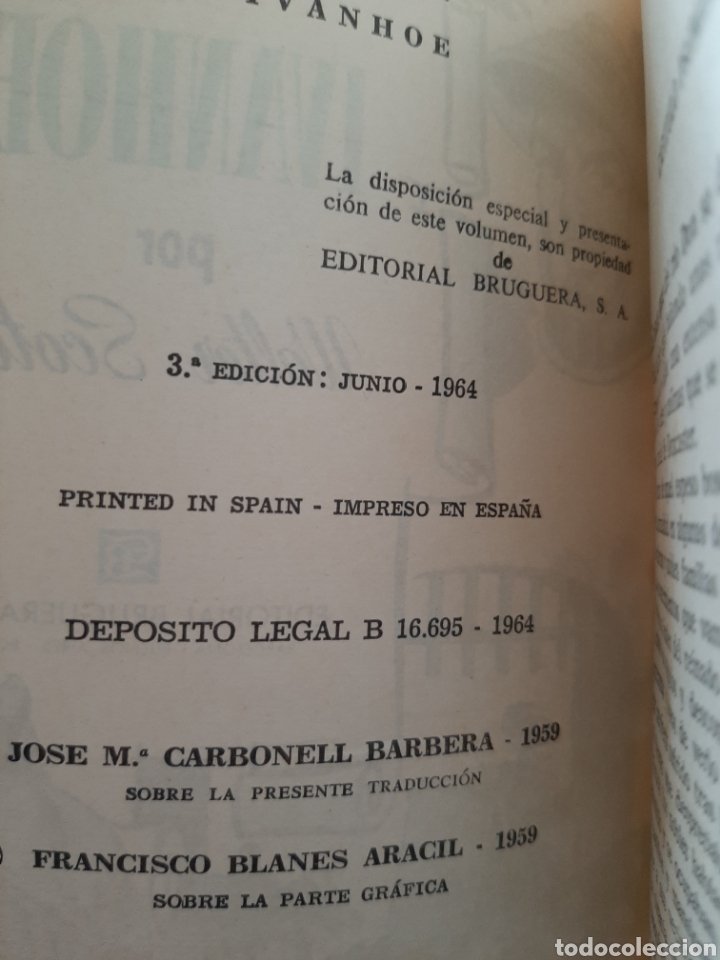 Tebeos: COLECCI&Oacute;N HISTORIAS - IVANHOE n&deg; 89 - Foto 5