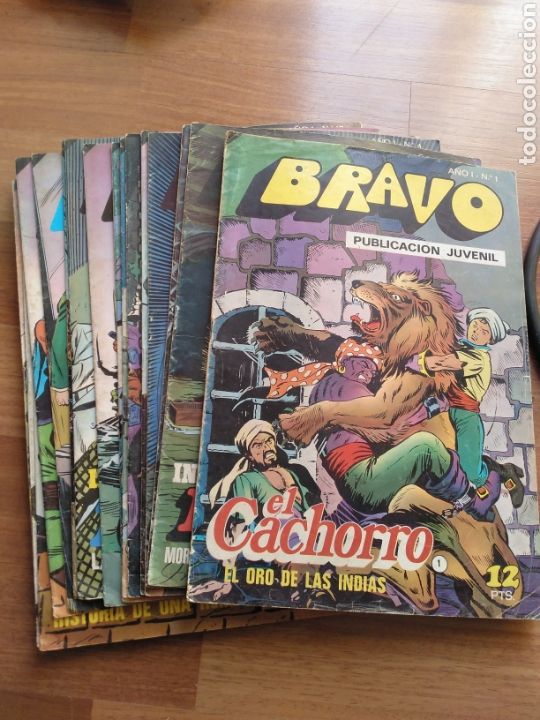 Tebeos: Bravo (Inspector Dan/el Cachorro). 22 primeros n&uacute;meros - Foto 1