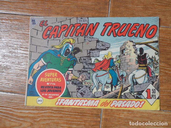 BDs: EL CAPITAN TRUENO N&ordm; 345 EDITORIAL BRUGUERA ORIGINAL