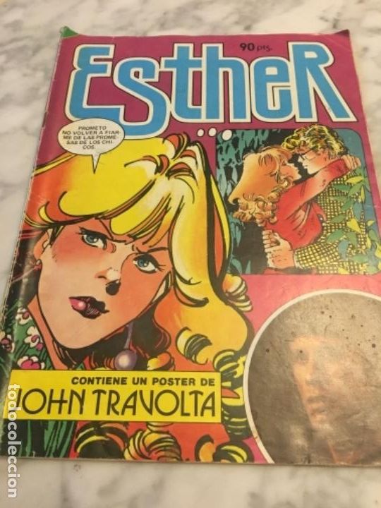 Tebeos: Esther 63 poster John Travolta - Foto 1