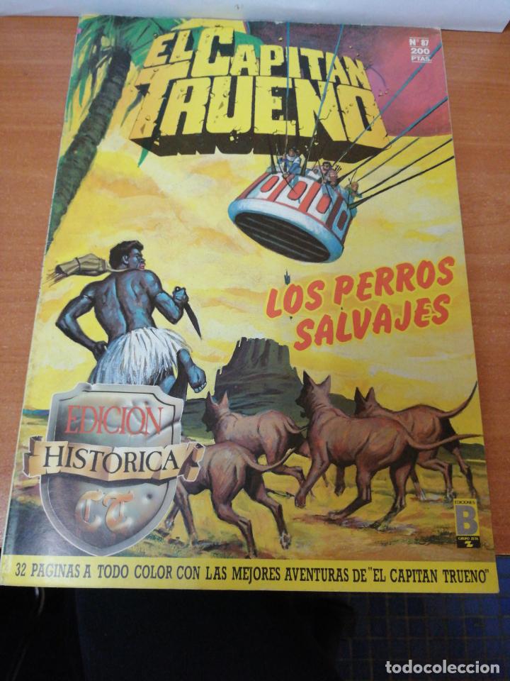 Tebeos: COMICS EL CAPITAN TRUENO N&ordm; 87 -LOS PERROS SALVAJES - Foto 1