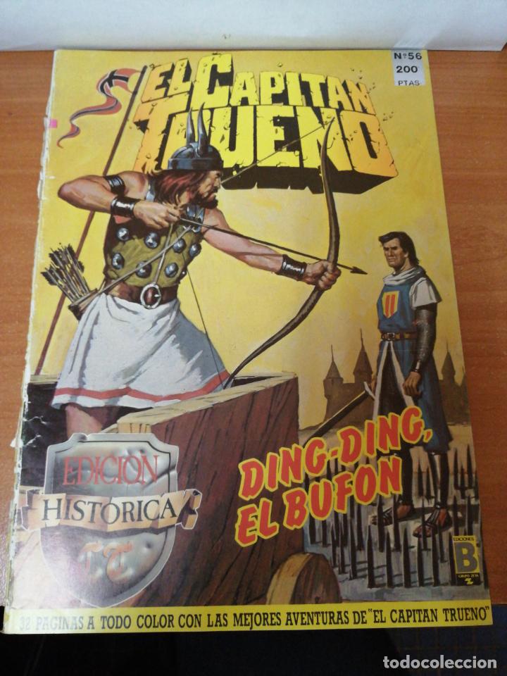 Tebeos: COMICS EL CAPITAN TRUENO N&ordm; 56  -DING DING EL BUFON - Foto 1