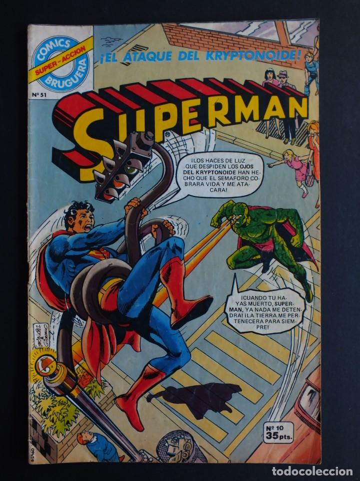 Tebeos: SUPERMAN N&ordm; 10 EDITORIAL BRUGUERA - Foto 1