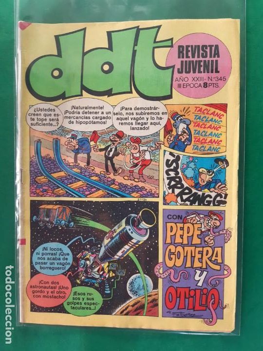 Tebeos: DDT N&ordm; 345 EXCELENTE ESTADO - Foto 1