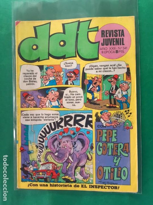 Tebeos: DDT N&ordm; 341 EXCELENTE ESTADO - Foto 1