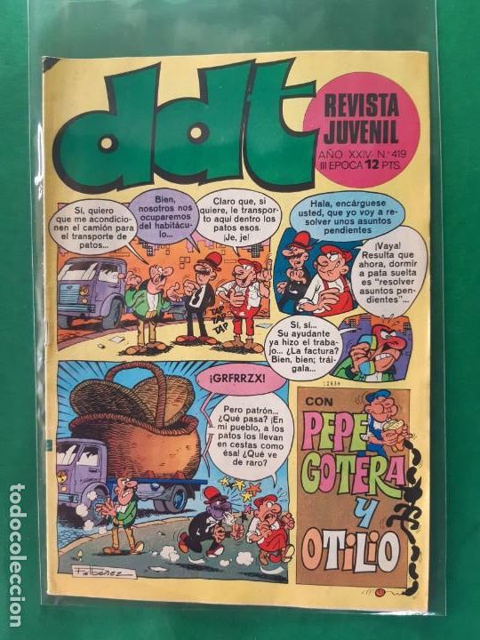 Tebeos: DDT N&ordm; 419 EXCELENTE ESTADO - Foto 1