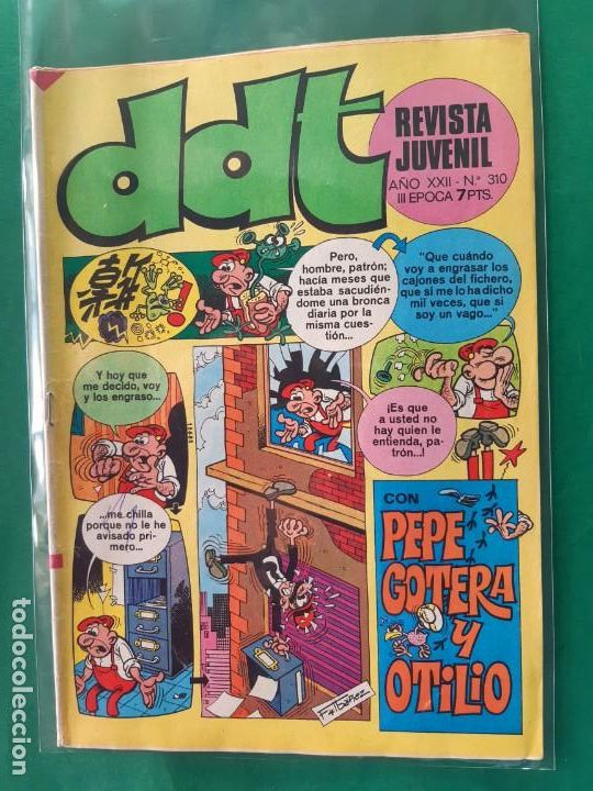 Tebeos: DDT N&ordm; 310 EXCELENTE ESTADO - Foto 1