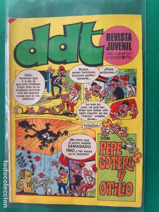 Tebeos: DDT N&ordm; 317 EXCELENTE ESTADO - Foto 1