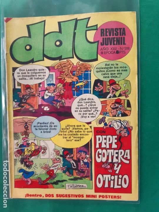 Tebeos: DDT N&ordm; 318 EXCELENTE ESTADO - Foto 1