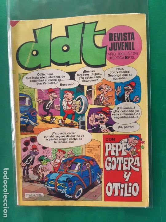 Tebeos: DDT N&ordm; 347 EXCELENTE ESTADO - Foto 1