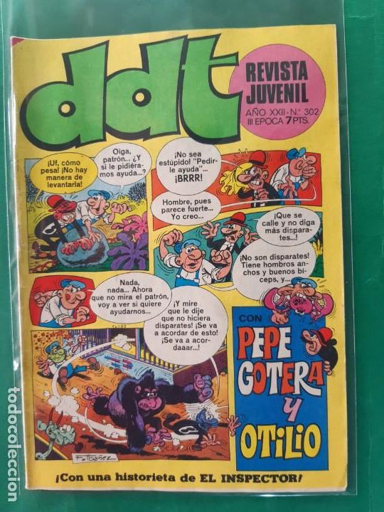 Tebeos: DDT N&ordm; 302 EXCELENTE ESTADO - Foto 1