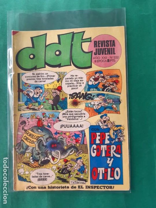 Tebeos: DDT N&ordm; 332 EXCELENTE ESTADO - Foto 1