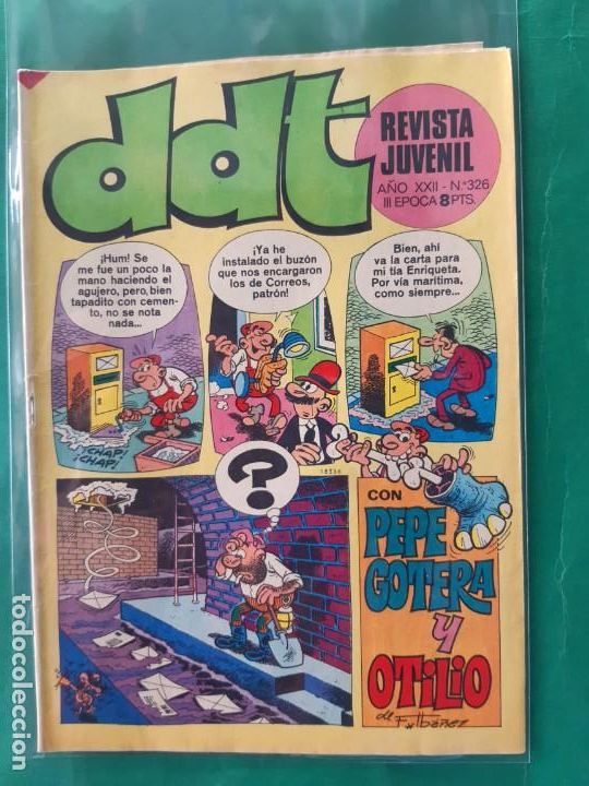 Tebeos: DDT N&ordm; 326 EXCELENTE ESTADO - Foto 1