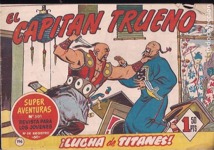 Tebeos: EL CAPIT&Aacute;N TRUENO N&ordm; 196 - Foto 1