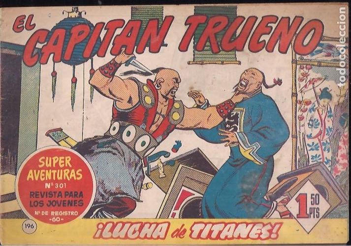 Tebeos: EL CAPIT&Aacute;N TRUENO N&ordm; 196 - Foto 1