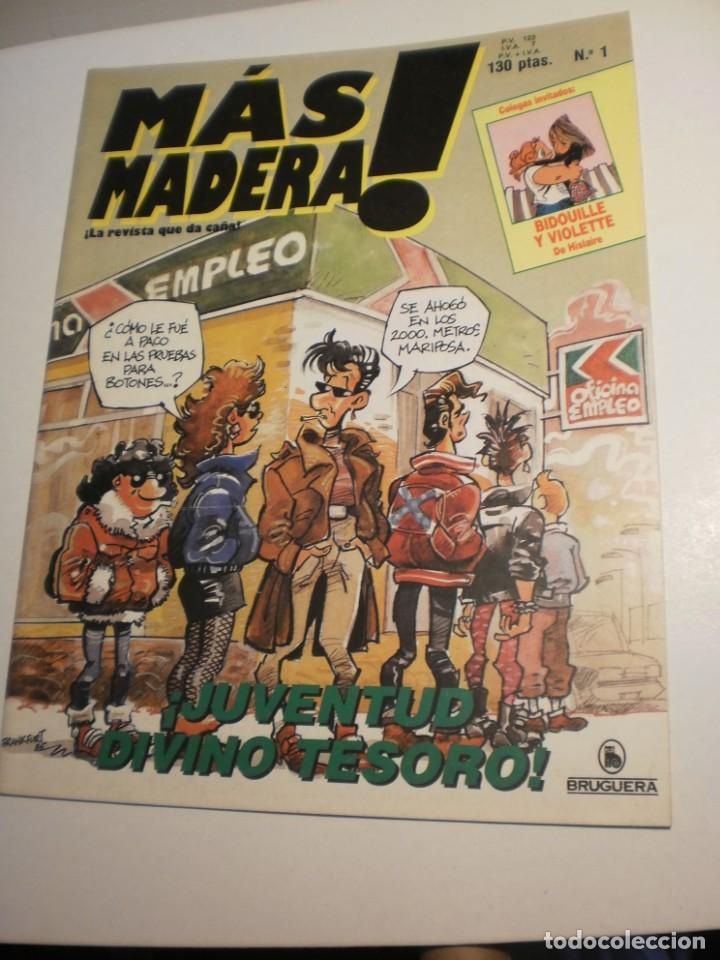 BDs: m&aacute;s madera! n&ordm; 1 juventud divino tesoro. color y B/N 34 p&aacute;g (seminuevo)