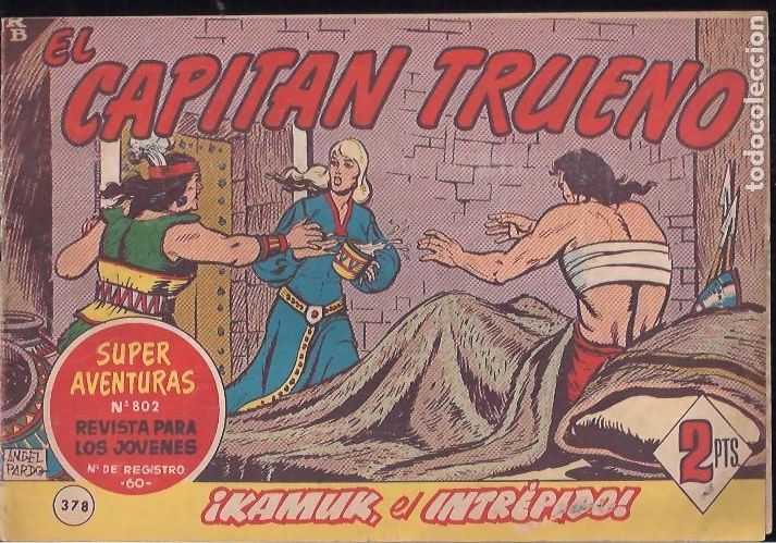 Tebeos: EL CAPIT&Aacute;N TRUENO N&ordm; 378 - Foto 1