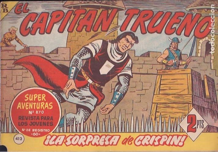 Tebeos: EL CAPIT&Aacute;N TRUENO N&ordm; 412 - Foto 1