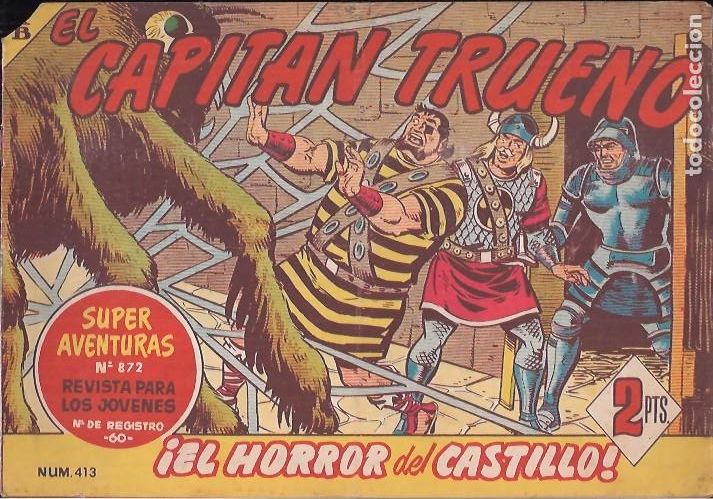 Tebeos: EL CAPIT&Aacute;N TRUENO N&ordm; 413 - Foto 1