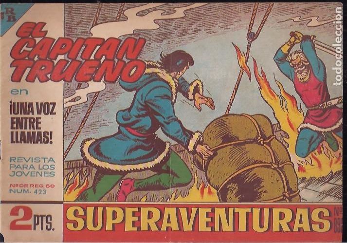Tebeos: EL CAPIT&Aacute;N TRUENO N&ordm; 423 - Foto 1