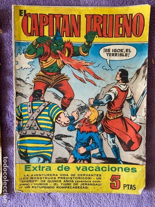 Tebeos: capitan trueno extra de vacaciones 3 - Foto 1