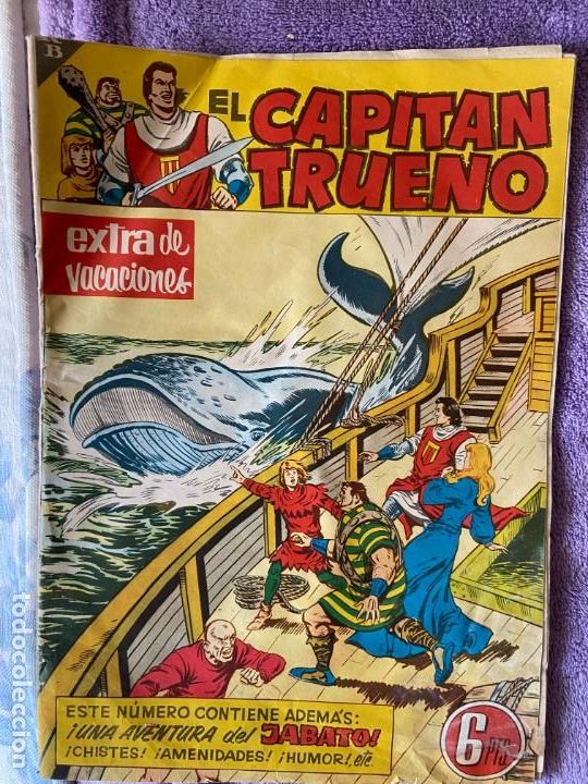 Tebeos: capitan trueno extra de vacaciones 2 - Foto 1