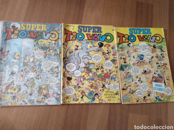 Tebeos: Super Tio Vivo n&uacute;meros 1,2 y 3. - Foto 1