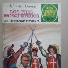 Tebeos: JOYAS LITERARIAS JUVENILES - LOS TRES MOSQUETEROS (ALEJANDRO DUMAS) ORIGINAL EDITORIAL BRUGUERA. Lote 200259867