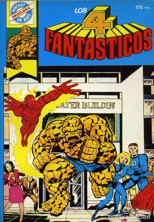 Tebeos: LOS CUATRO FANTASTICOS-POCKET DE ASES-BRUGUERA- N&ordm; 18 - GEORGE PEREZ-1982-REGULAR-DIF&Iacute;CIL-LEAN-6091