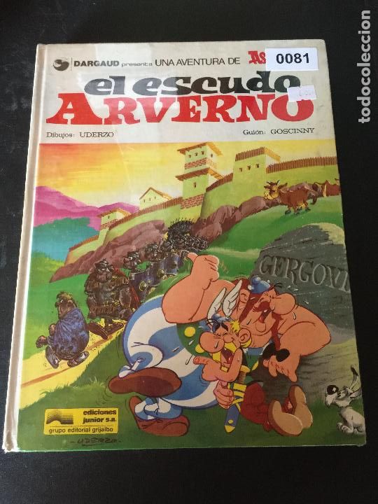 Tebeos: EDICIONES JUNIOR ASTERIX EL ESCUDO DEL AVERNO NORMAL ESTADO - Foto 1