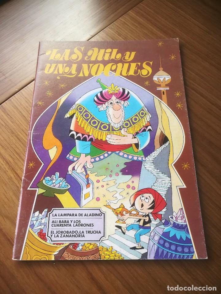 Tebeos: LAS MIL Y UNA NOCHES CLASICOS FAMILIARES N&ordm; 1 - EDITORIAL BRUGUERA 1&ordf; EDICION ABRIL 1980 -