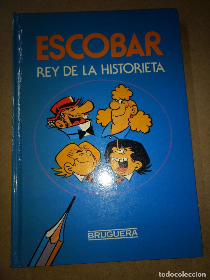 Comics: tomo bruguera escobar rey de la historieta editado en tapa dura 1985
