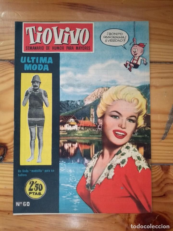 Tebeos: T&iacute;o Vivo n&ordm; 60 - Excelent&iacute;simo estado - Foto 1