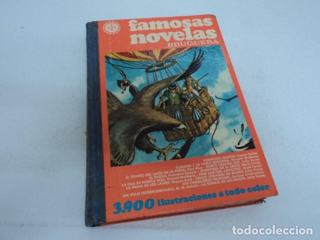 Tebeos: ANTIGUO TOMO COMIC FAMOSAS NOVELAS BRUGUERA 3900 ILUSTRACIONES A COLOR A&Ntilde;O 1976