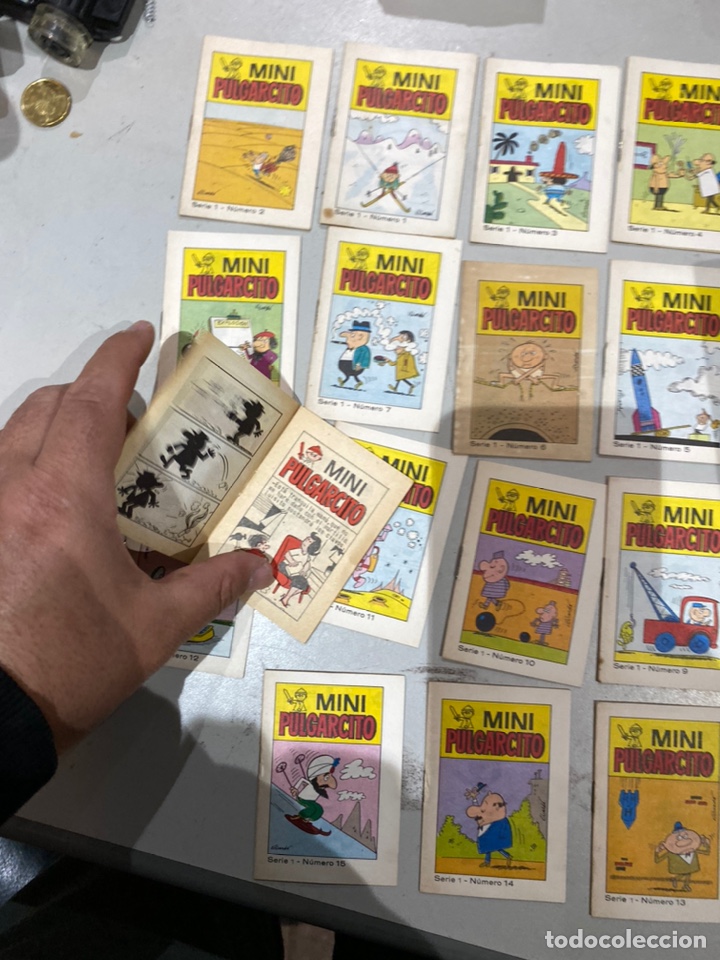 Tebeos: Coleccion completa Mini pulgarcito 16 minis originales año 1969 serie :1 -ver las fotos - Foto 3 - 208434006