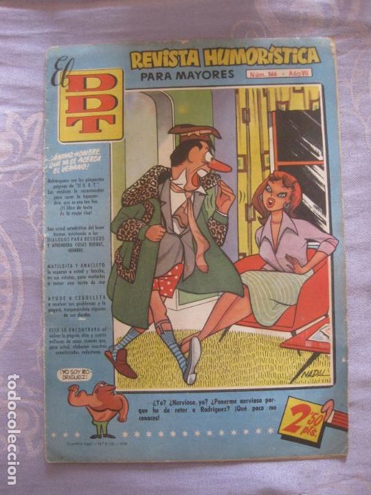 Tebeos: DDT N&ordm; 366. EDITORIAL BRUGUERA. - Foto 1