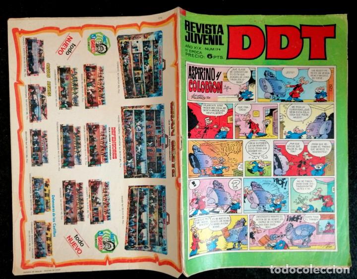 Tebeos: DDT N&ordm; 174 - BRUGUERA 1970 - Foto 2