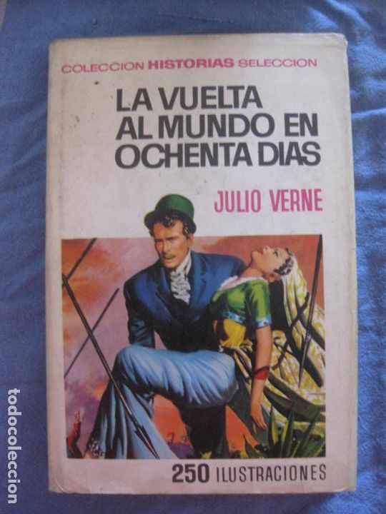 Tebeos: LA VUELTA AL MUNDO EN OCHENTA DIAS. COLECCION HISTORIAS N&ordm; 5. EDITORIAL BRUGUERA.