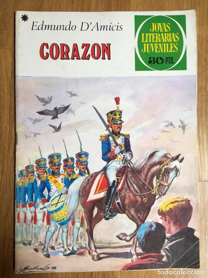 Tebeos: JOYAS LITERARIAS JUVENILES - CORAZON - Foto 1