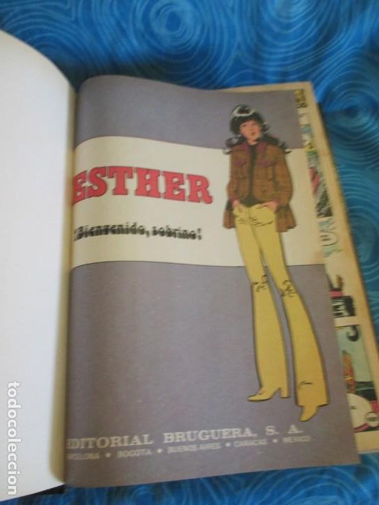 Tebeos: TRES TOMOS ESTHER ENCUADERNADOS - Foto 15