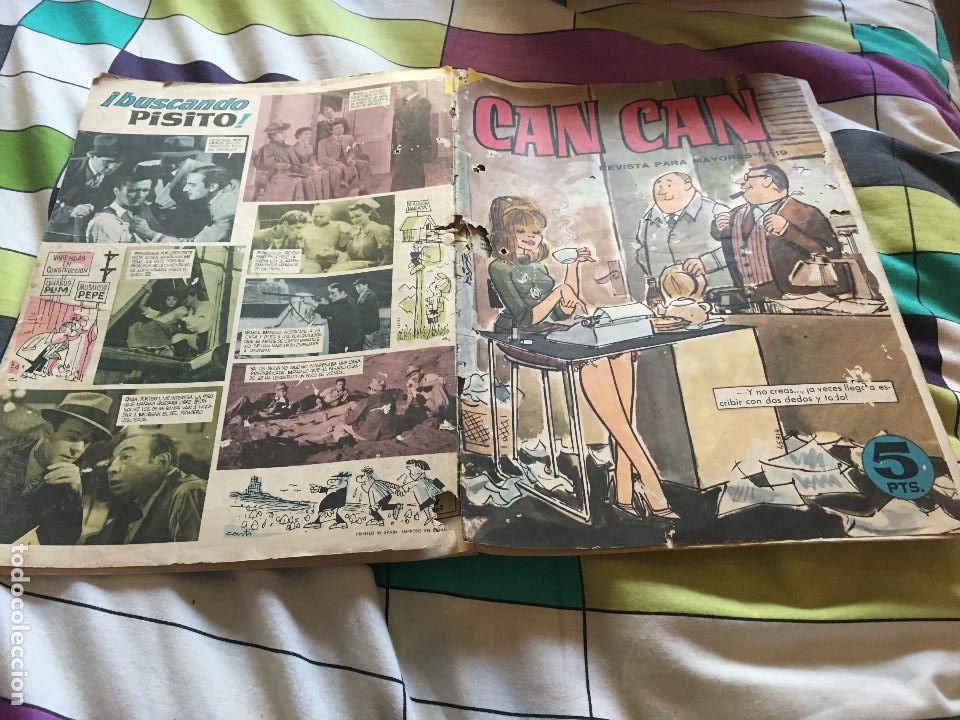 Tebeos: CAN CAN 2&ordf; EPOCA LOTE DE 8 NUMEROS VER INTERIOR - Foto 3