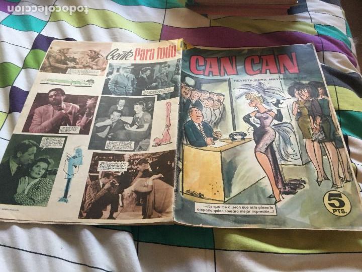 Tebeos: CAN CAN 2&ordf; EPOCA LOTE DE 8 NUMEROS VER INTERIOR - Foto 5