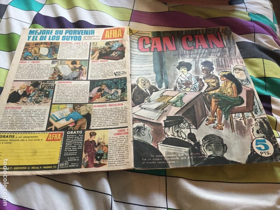 Tebeos: CAN CAN 2&ordf; EPOCA LOTE DE 8 NUMEROS VER INTERIOR - Foto 7